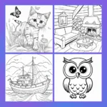 Mimi Panda Unveils Free Catalog of AI-Generated Coloring Pages Created by Users! 2