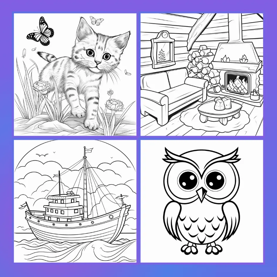 Mimi Panda Unveils Free Catalog of AI-Generated Coloring Pages Created by Users! 2