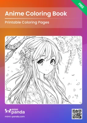 Anime Coloring Book - Coloring Book