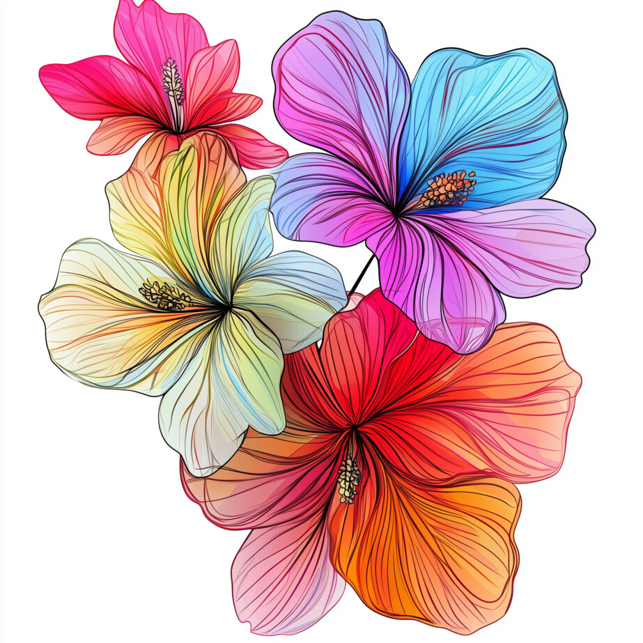 Beautiful Coloring Pages Of Flowers 2