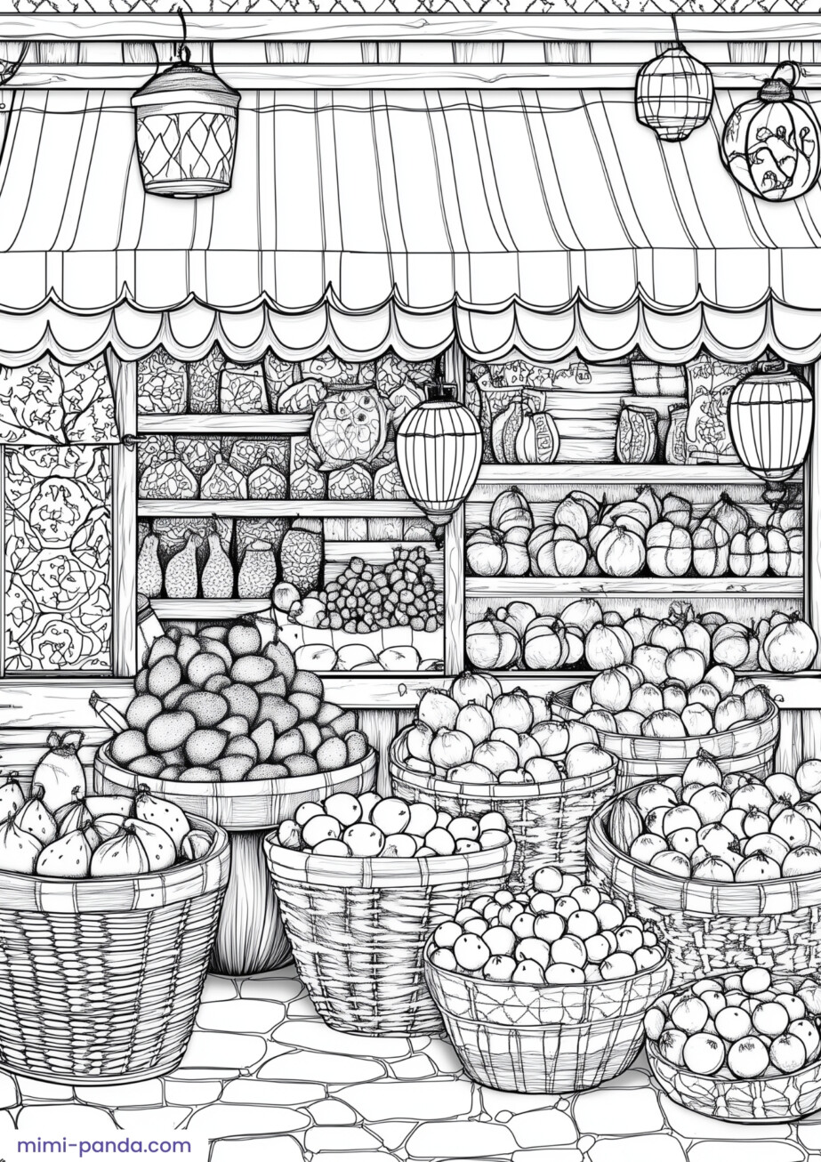 Best Adult Coloring Book – Free Printable Pages | Mimi Panda