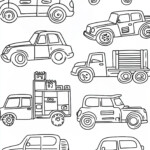 Car Coloring Book for Kids