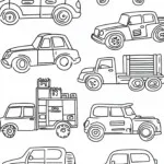 Car Coloring Book for Kids