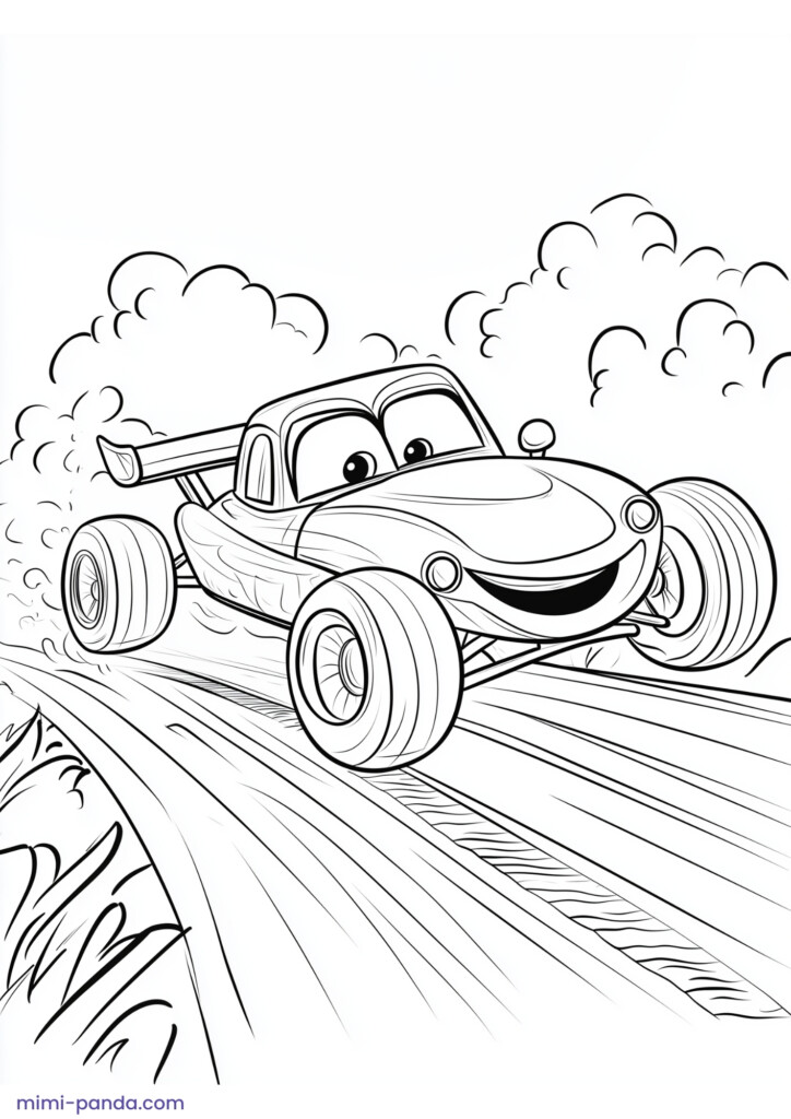 Car Coloring Book for Kids 3