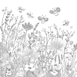 Colorable Pictures Of Flowers Coloring Page - Printable Coloring page