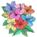 Coloring Images Flowers 2 2