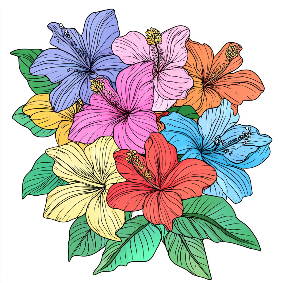 Coloring Images Flowers 2