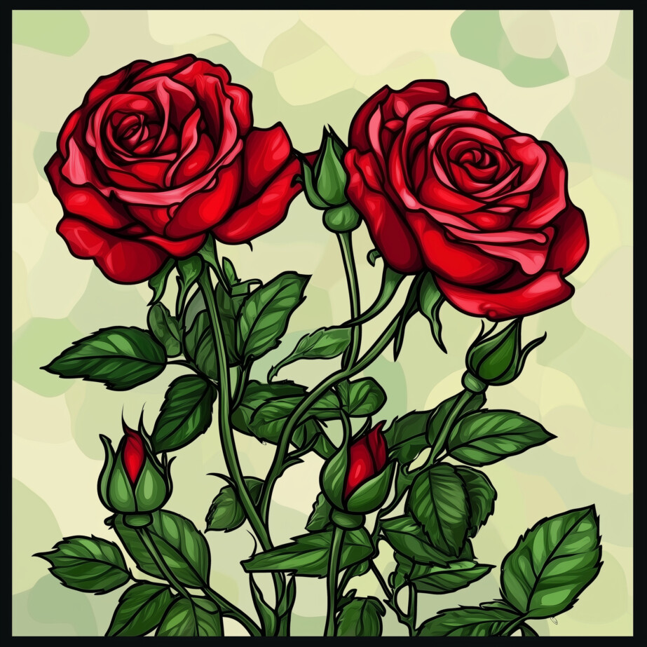 Coloring Pages For Adults Roses 2