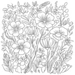 Coloring Worksheets Flowers