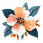 Easy Flower Coloring 2 2