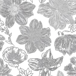 Floral Colouring Sheets - Printable Coloring page