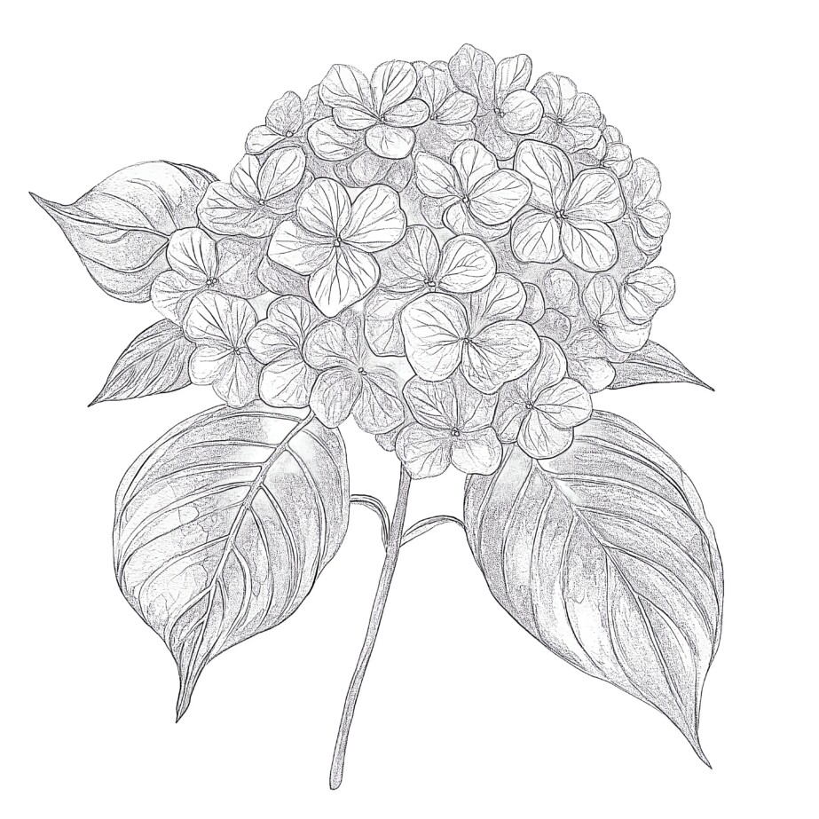 Flower Coloring Page Free