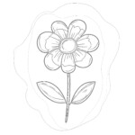 Flower Coloring Sheets Free