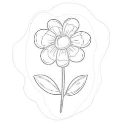 Flower Coloring Sheets Free - Printable Coloring page