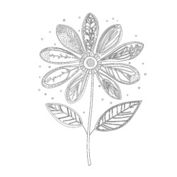 Flower Images Coloring Page - Printable Coloring page