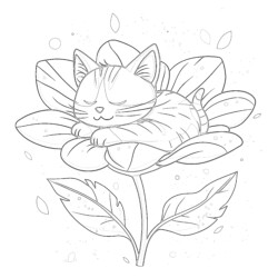 Flower Printable Coloring Page - Printable Coloring page