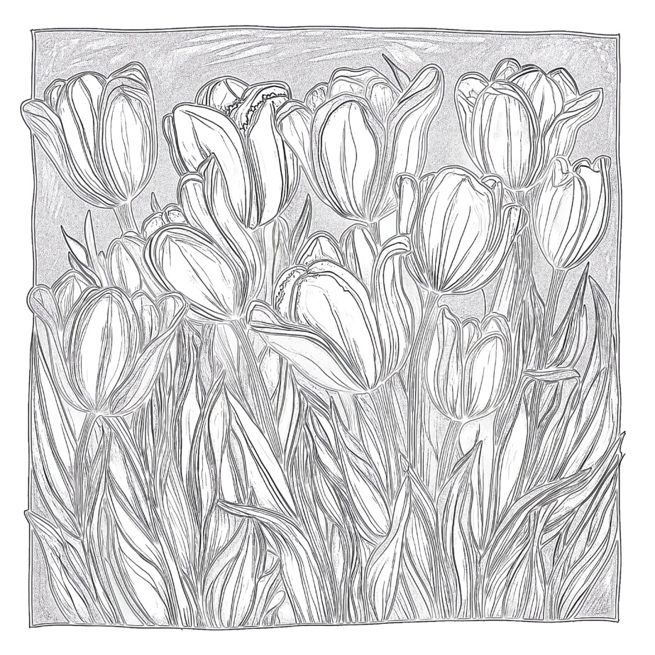 Free Coloring Pages Of Flowers To Print