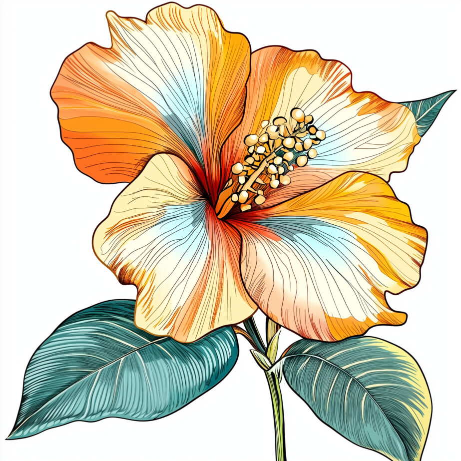 Free Flower Coloring 2