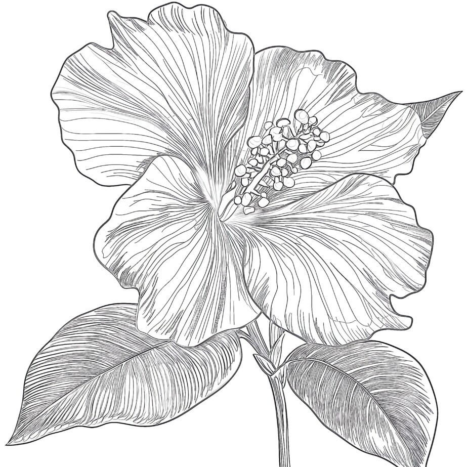 Free Flower Coloring