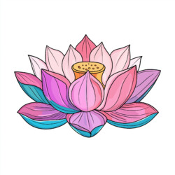 Pretty Flower Coloring Pages - Origin image