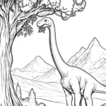 Dinosaur Coloring Book