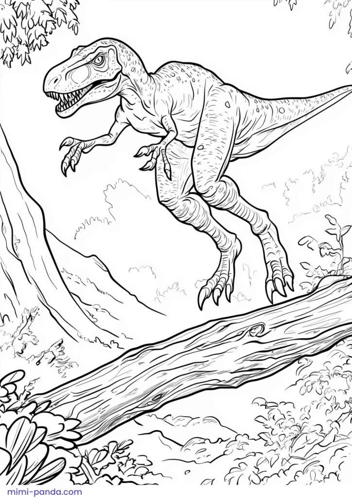 Dinosaur Coloring Book 4