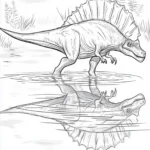 Dinosaur Coloring Book