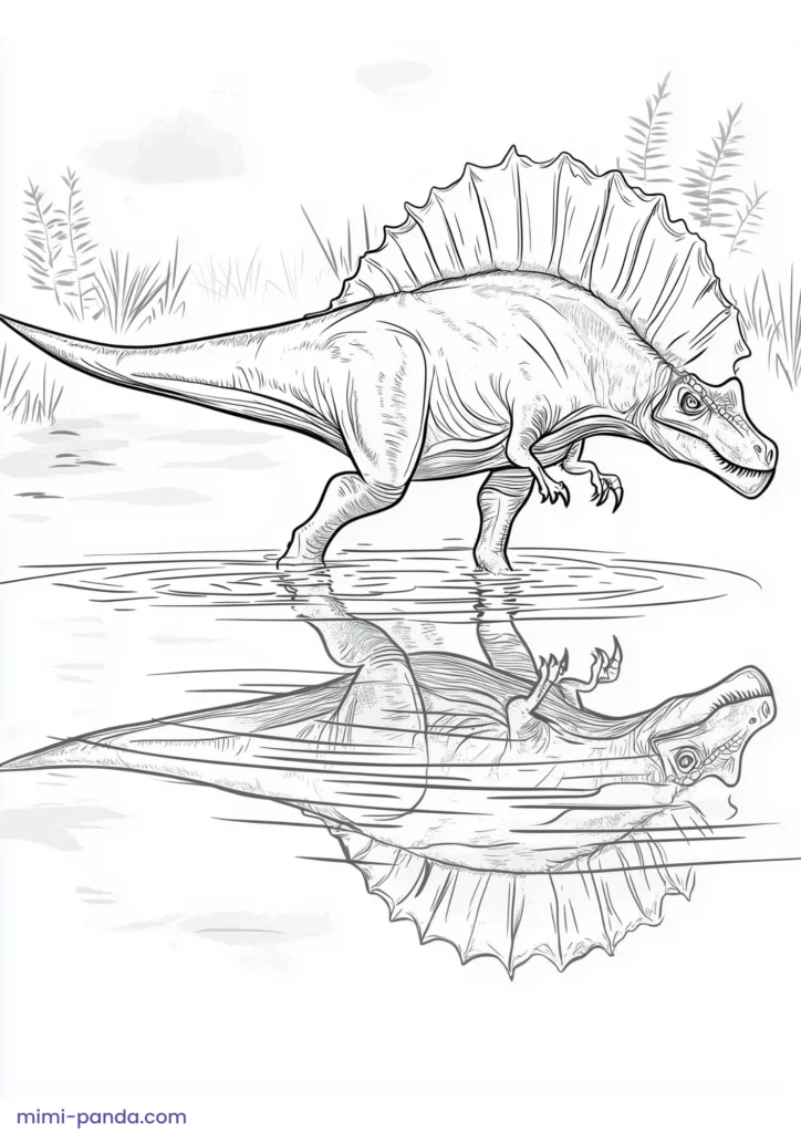 Dinosaur Coloring Book 5