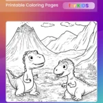 Dinosaur Coloring Book for Kids