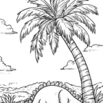 Dinosaur Coloring Book for Kids