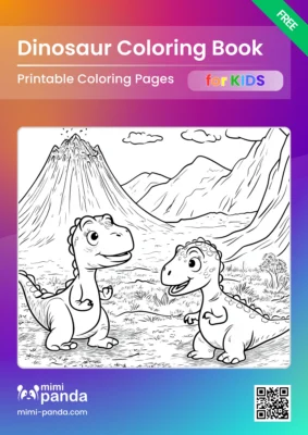 Dinosaur Coloring Book for Kids