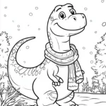 Dinosaur Coloring Book for Kids