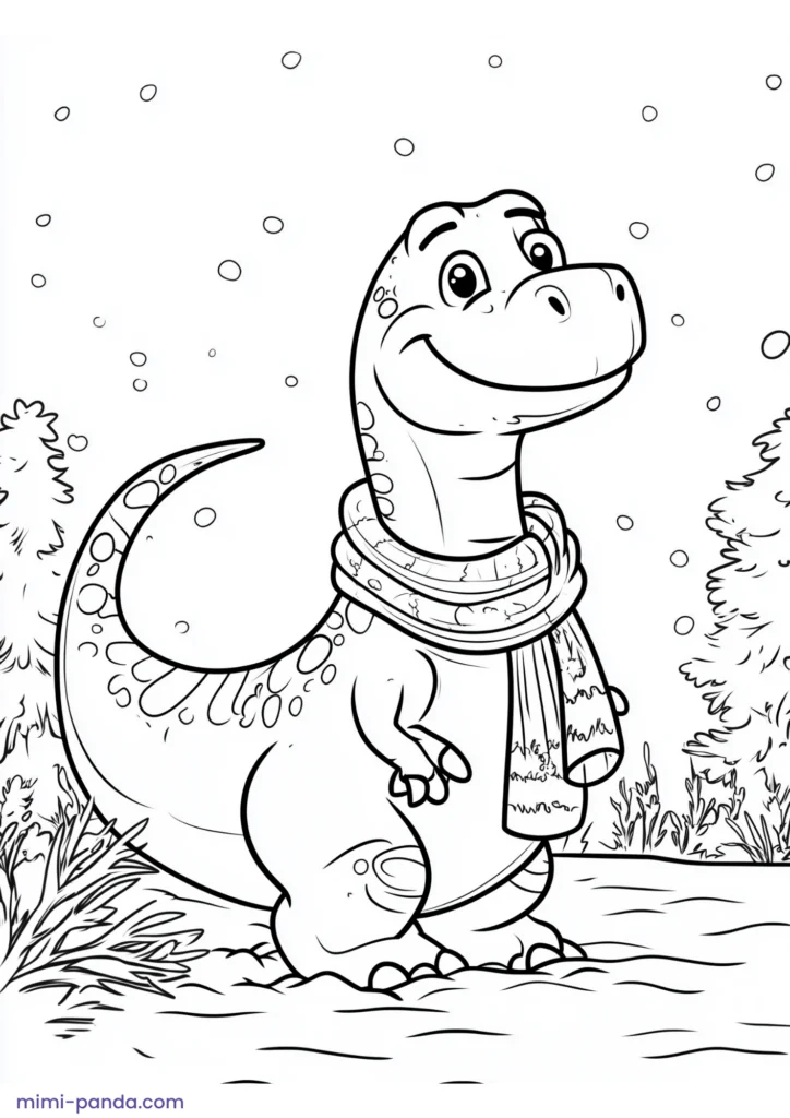 Dinosaur Coloring Book for Kids 3