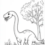 Dinosaur Coloring Book for Kids