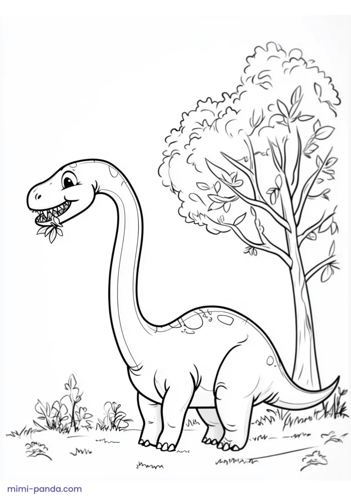 Dinosaur Coloring Book for Kids 5