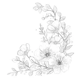 Floral Design Coloring Pages - Printable Coloring page