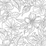 Floral Pattern Coloring Pages