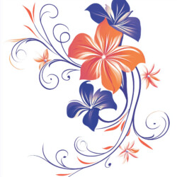 Flower Coloring Pattern - Origin image