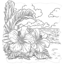 Flower Drawing Printable - Printable Coloring page