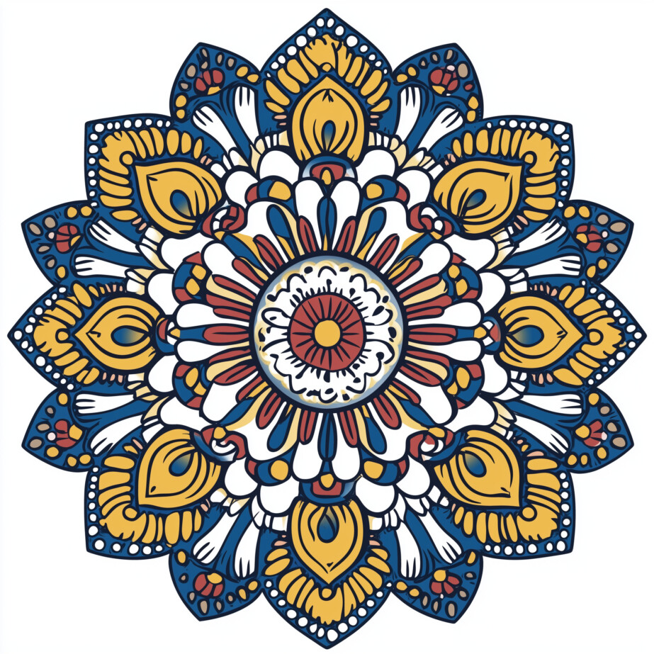 Flower Mandala Color 2