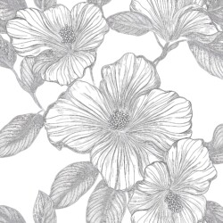 Flower Pattern Coloring Page - Printable Coloring page