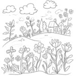 Free Printable Coloring Pages Spring Flowers