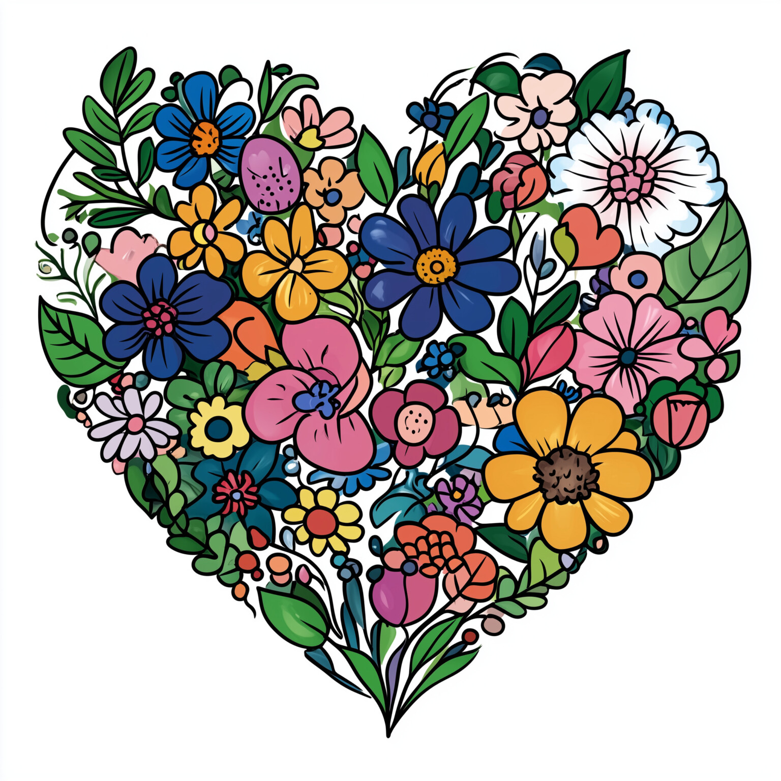 Printable Adult Coloring Pages Flowers| Coloring Pages Mimi Panda