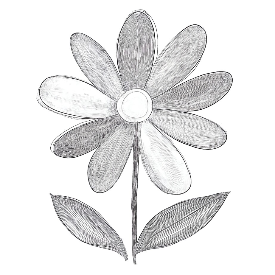 Printable Flower Vase Coloring Pages