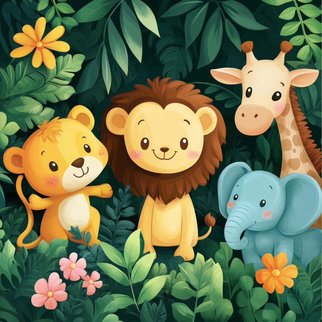 Animal Coloring Pages For Kids | Coloring Pages Mimi Panda