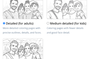 🎨 Coloring Algorithm Update – 3 Levels of Detail! ✨(2025-04-26)