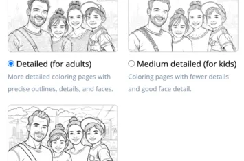 🎨 Coloring Algorithm Update – 3 Levels of Detail! ✨(2025-04-26)