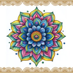 Best Mandala Coloring Page - Origin image