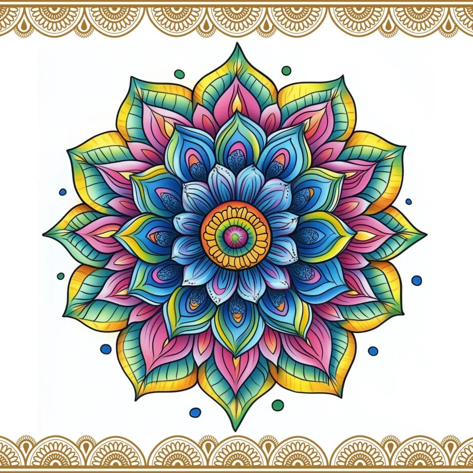 Best Mandala Coloring Page 2
