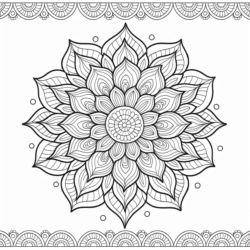 Best Mandala Coloring Page - Printable Coloring page